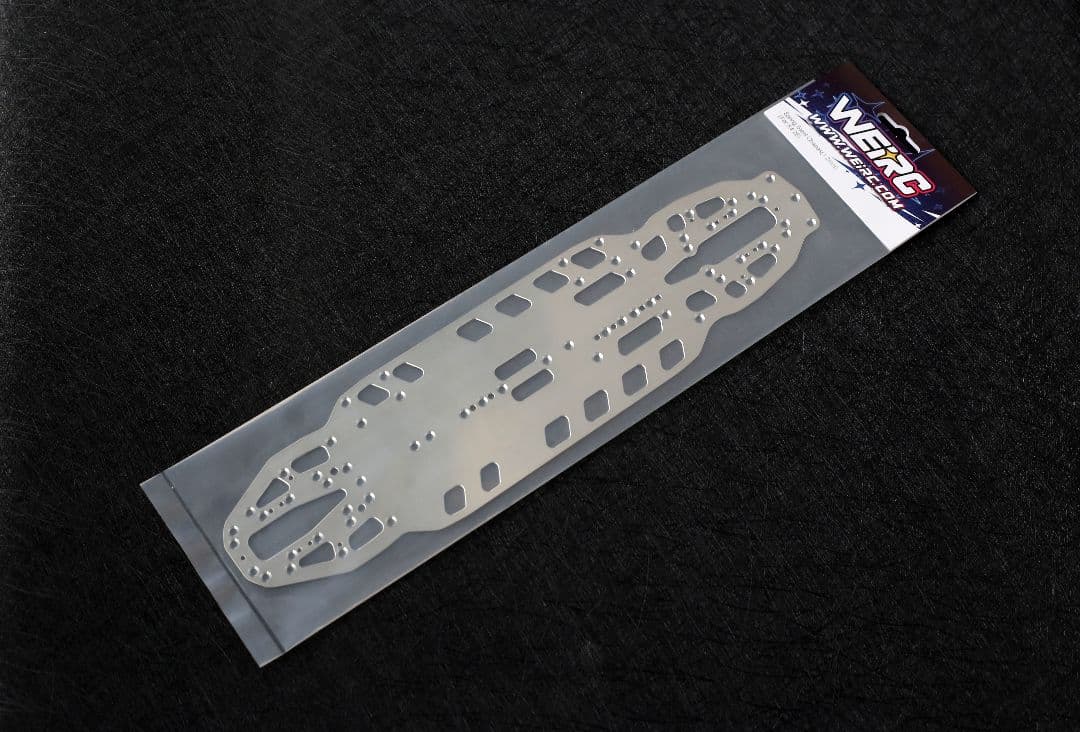 WEiRC XRAY X4 2026 1.2mmスチールシャーシ+専用ビスセット