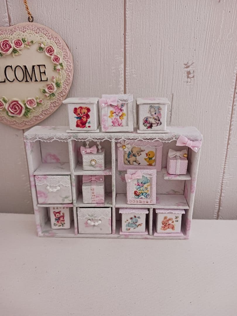 きき様＊kyo＊ハンドメイド＊レトロ花柄＊ミニチュア インテリア他