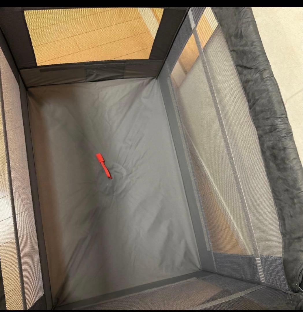 Aprica ココネルエアー プラス AB グレー 折畳み ベビーベッド