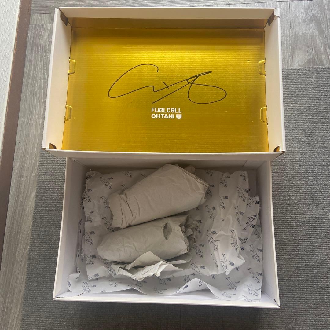 大谷翔平モデル　New Balance S01 ホワイト/ブルー