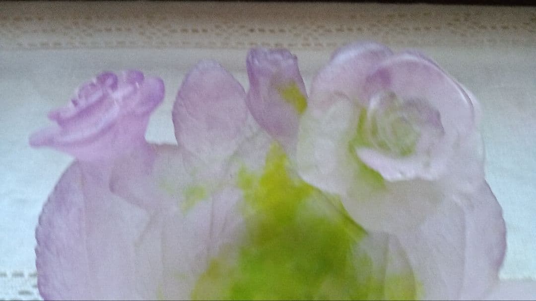 Daum Nancy ドームナンシー ローズボール 近代スタジオガラス作品