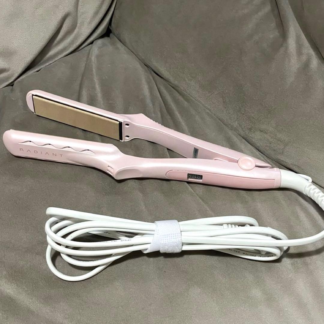 RADIANT ストレートヘアアイロン ピンク