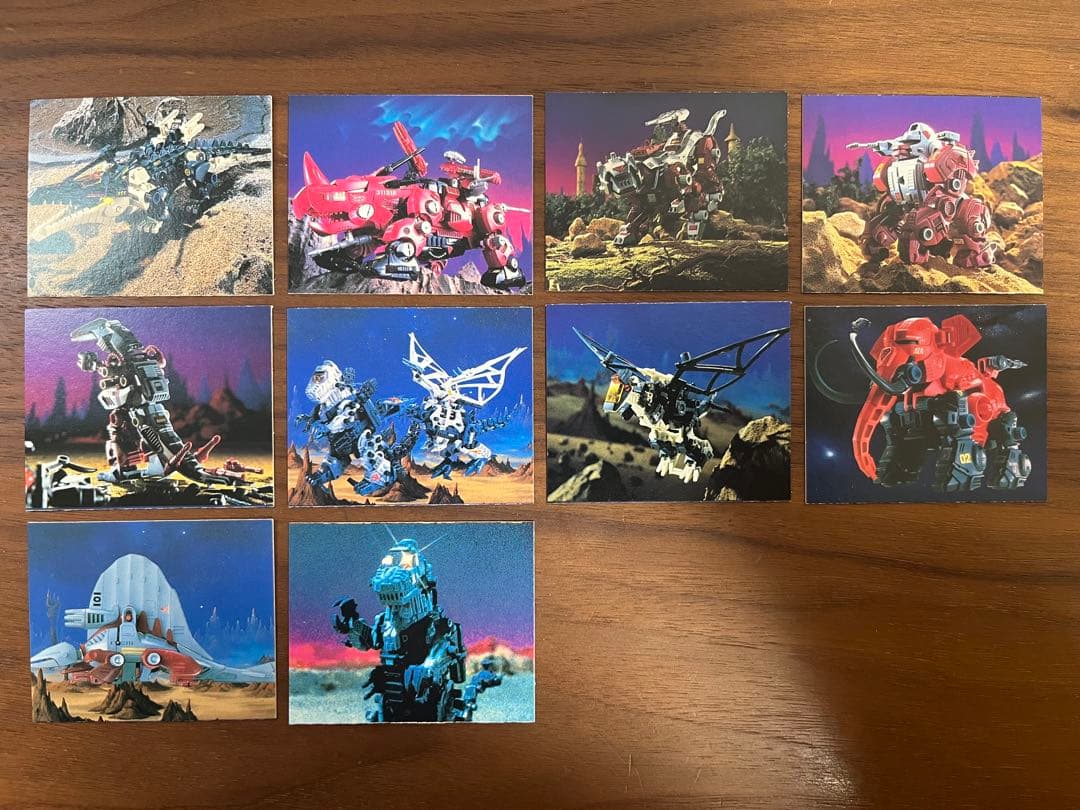 メカ生体 ゾイド　アマダ　ミニカード　10枚 ダブり無し