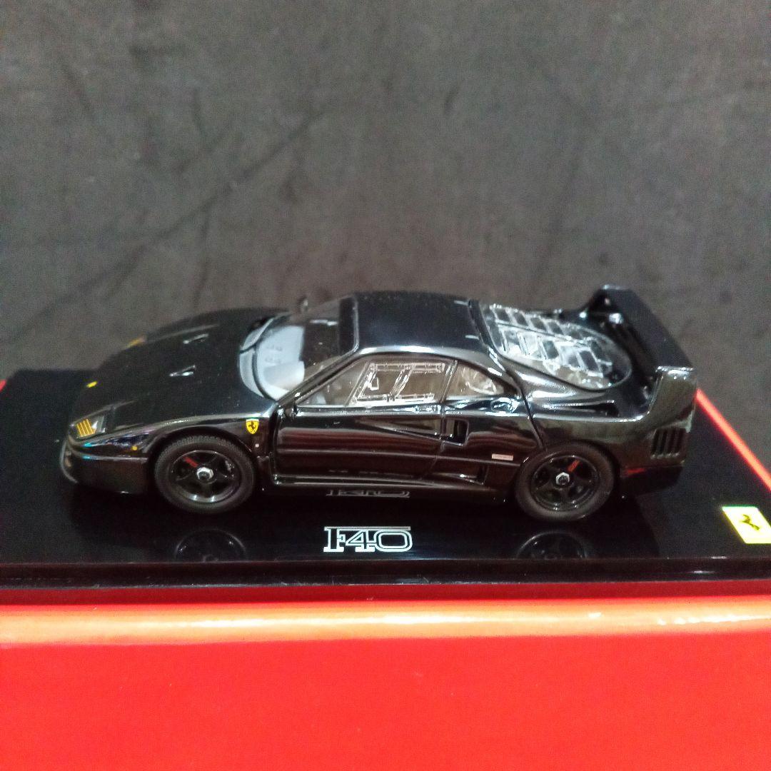 ミニカー京商　フェラーリ F40 ライトウェイトバージョン　ブラック 1/43