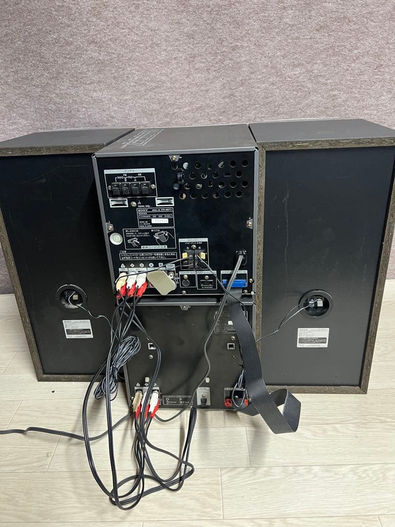 ソニーSTR-MD777システムコンポDHC-MD777 中古動作品リモコン付き