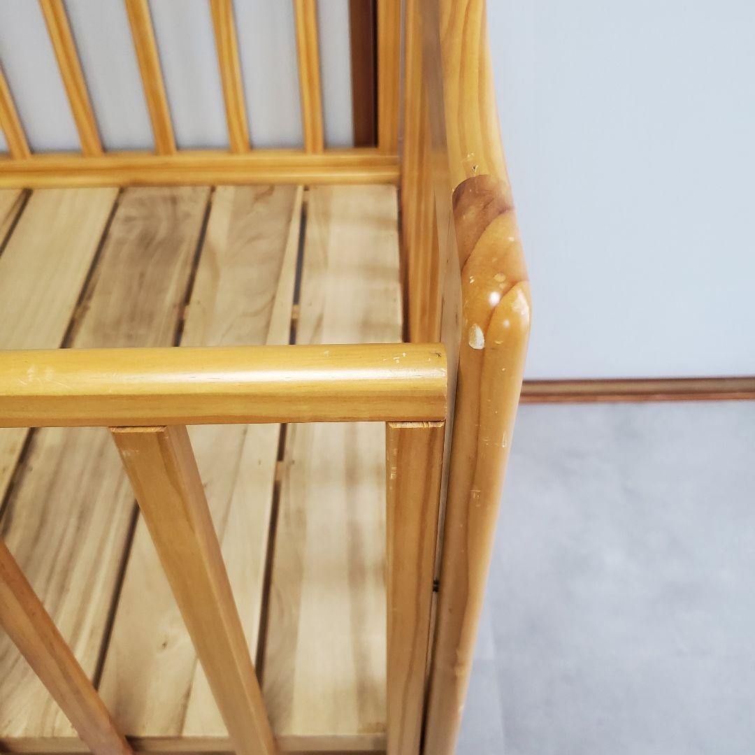 4/30値下げ☆除菌清掃☆カトージ KATOJI　ハイシート ベビーベッド