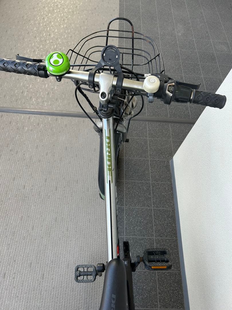 値下げします美品24インチ子供自転車 アサヒドライド シルバー マウンテンバイク