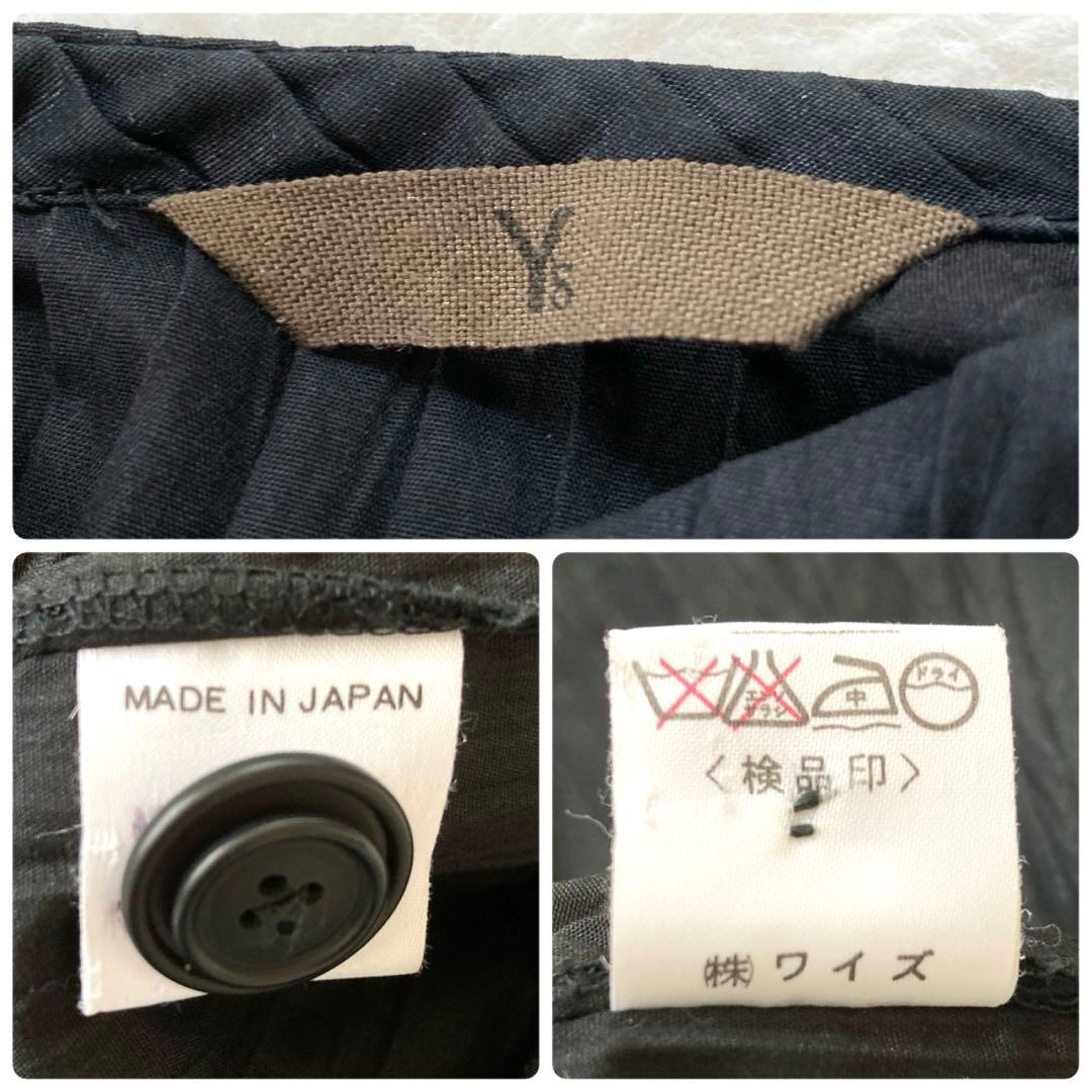 希少☆Y's初期タグ　プリーツワンピース　オーバーサイズ　タック　ヨウジヤマモト
