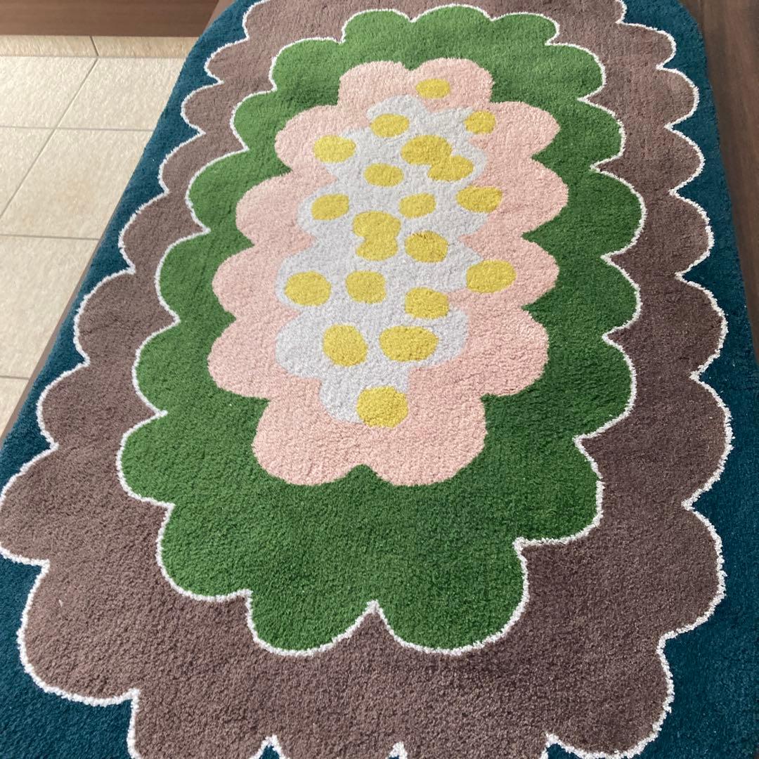 ミナペルホネン ラグ pudding 特大サイズ