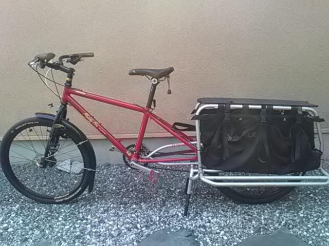 ロングフレーム・アラヤ＋・エクストラサイクル・ロングテール・旅バイク