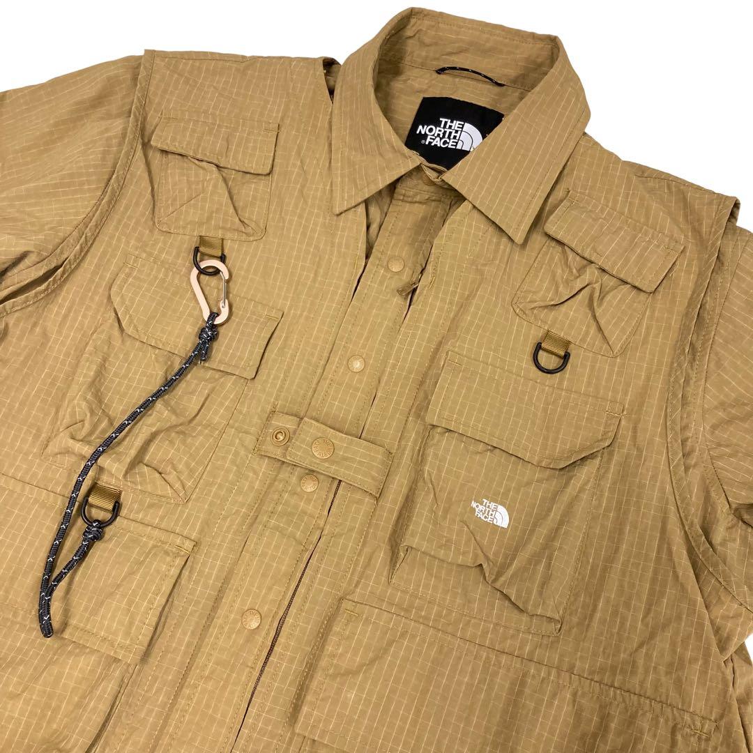 [日本未発売] ノースフェイス　2way シャツ ベスト 　メンズ M (US)