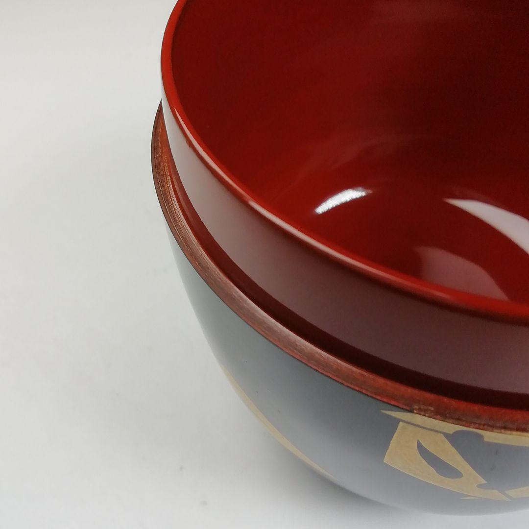 Ｔ１０００　棗　『うろこ鶴蒔絵』『内朱塗』『塗師　辻石斎』　共箱　茶道具