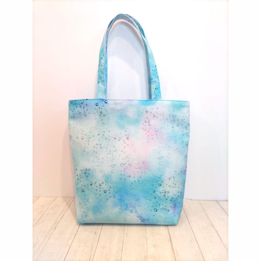 おたま様　仕切りポケット付ショルダーバッグ　ファスナートート　ミニ財布