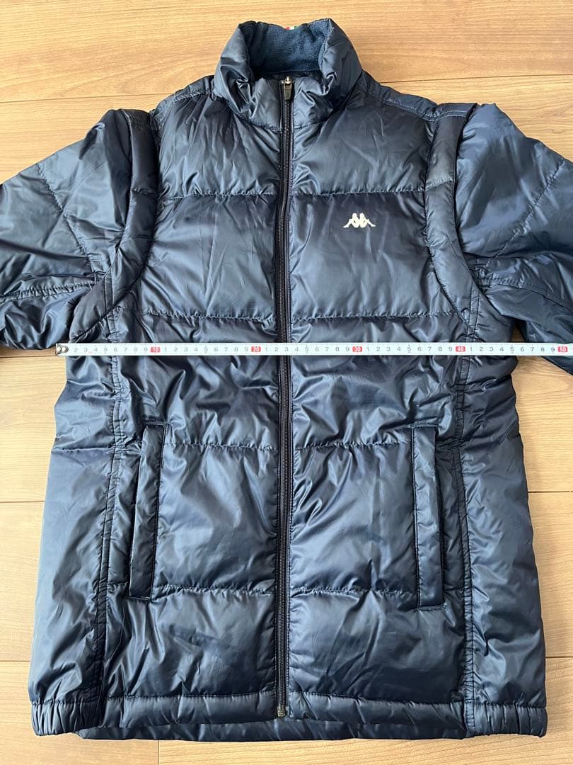 不定期値下げ カッパ Kappa 中綿 セットアップ ゴルフ ネイビーM