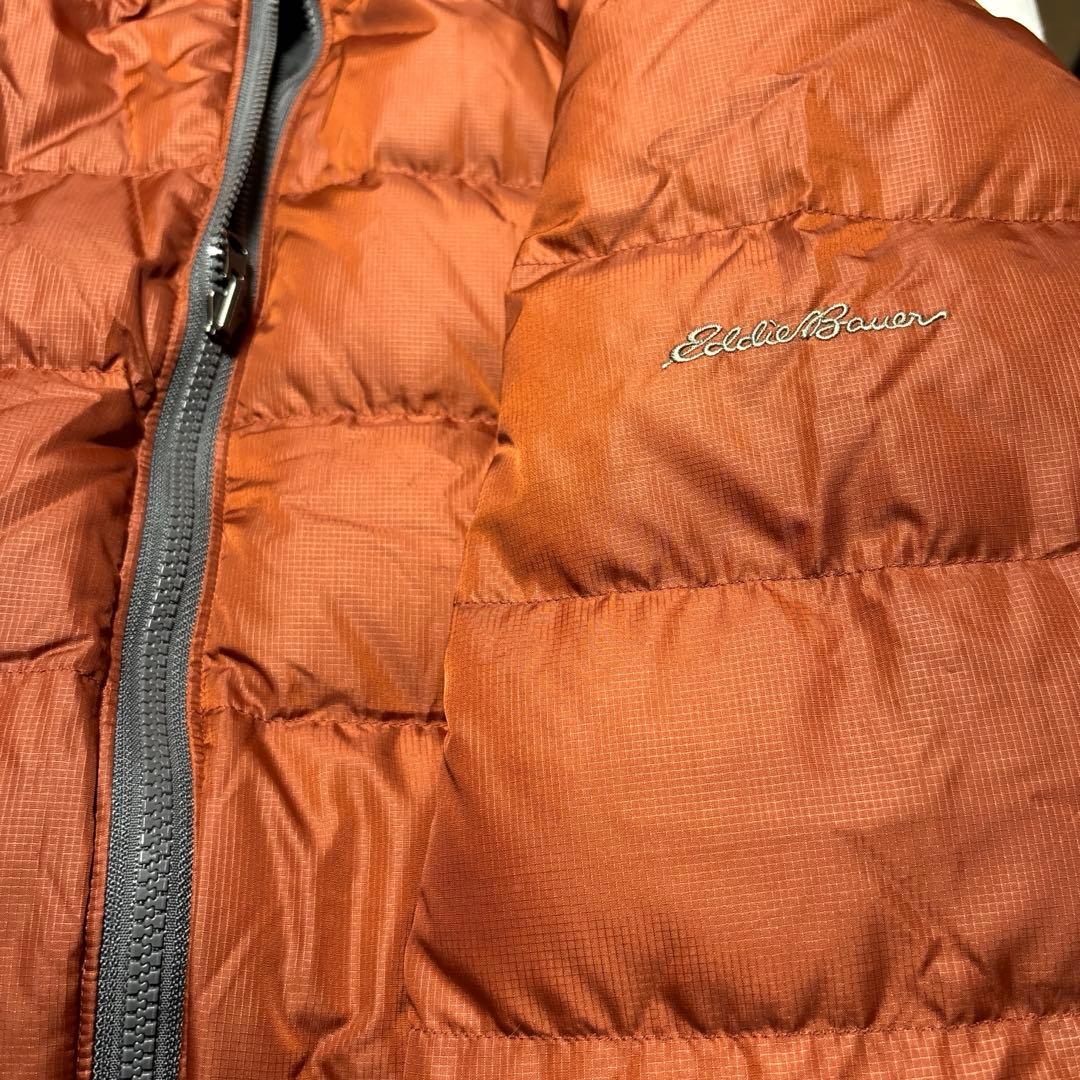 Eddie Bauer(エディーバウアー)リバーシブルフーデットダウンジャケット