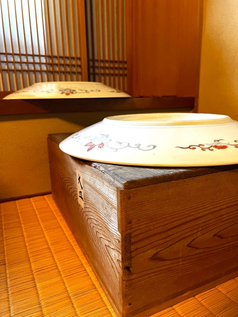 蔵出し　大皿　アンティーク　古伊万里