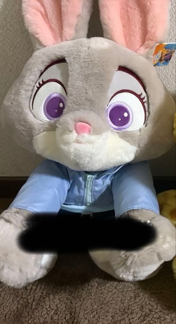 ジュディ　コストコ　ズートピア2 ブランケットあり　ぬいぐるみ