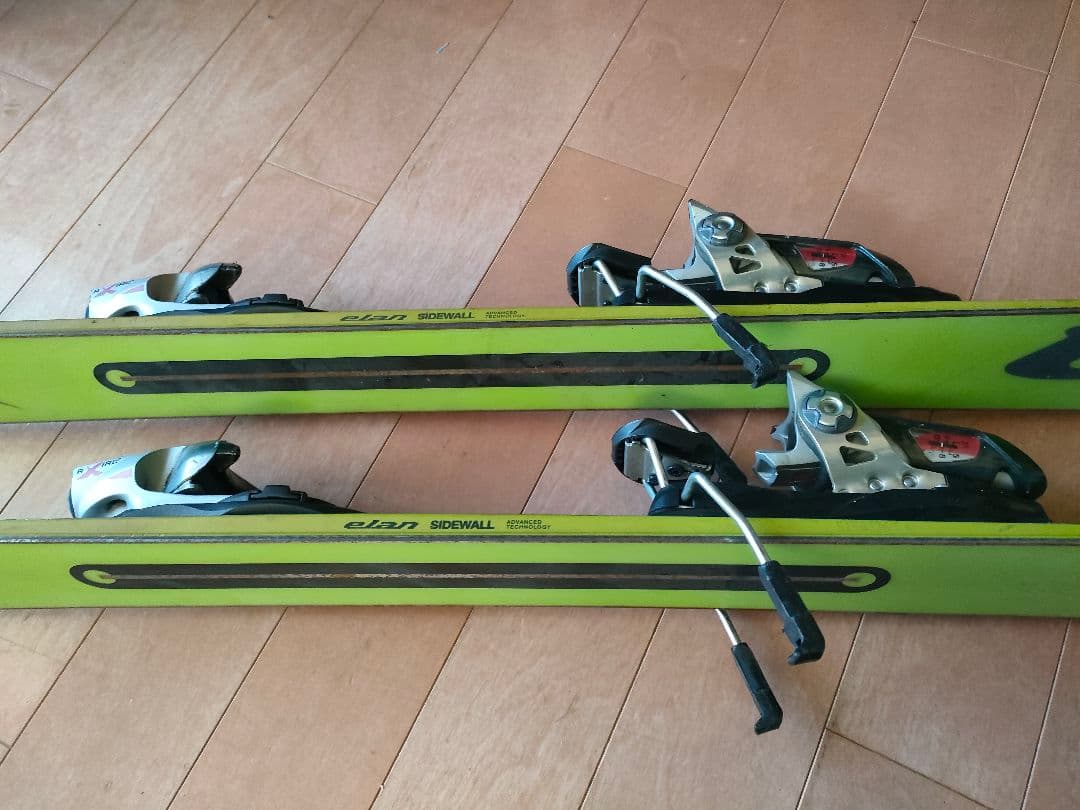 スキー板175cm ビンディング ストック
