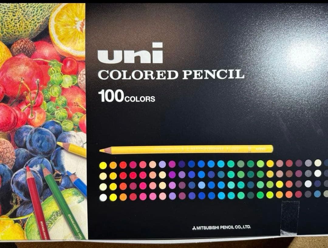 新品未開封　UNI 色鉛筆　100色 三菱鉛筆　未使用