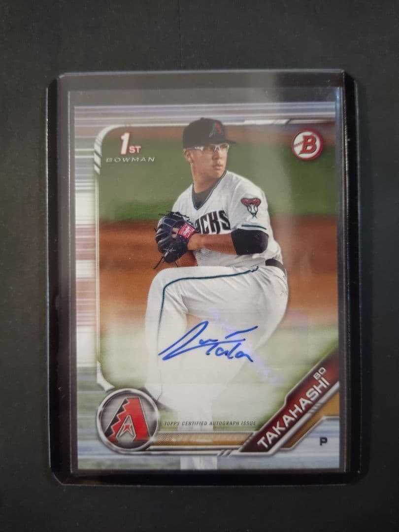 topps カード ボー・タカハシ 埼玉西武ライオンズ 直筆サインカード