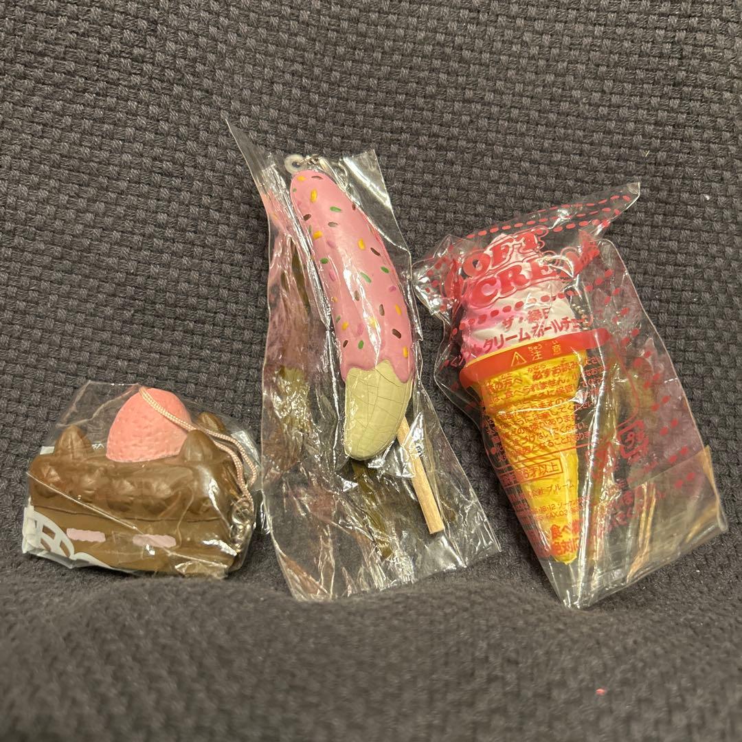 【新品】食べ物スクイーズセット