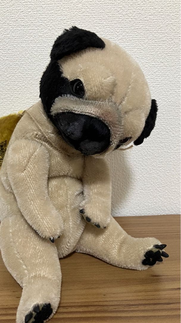 作家 金井二一奈 パグ　テディベア