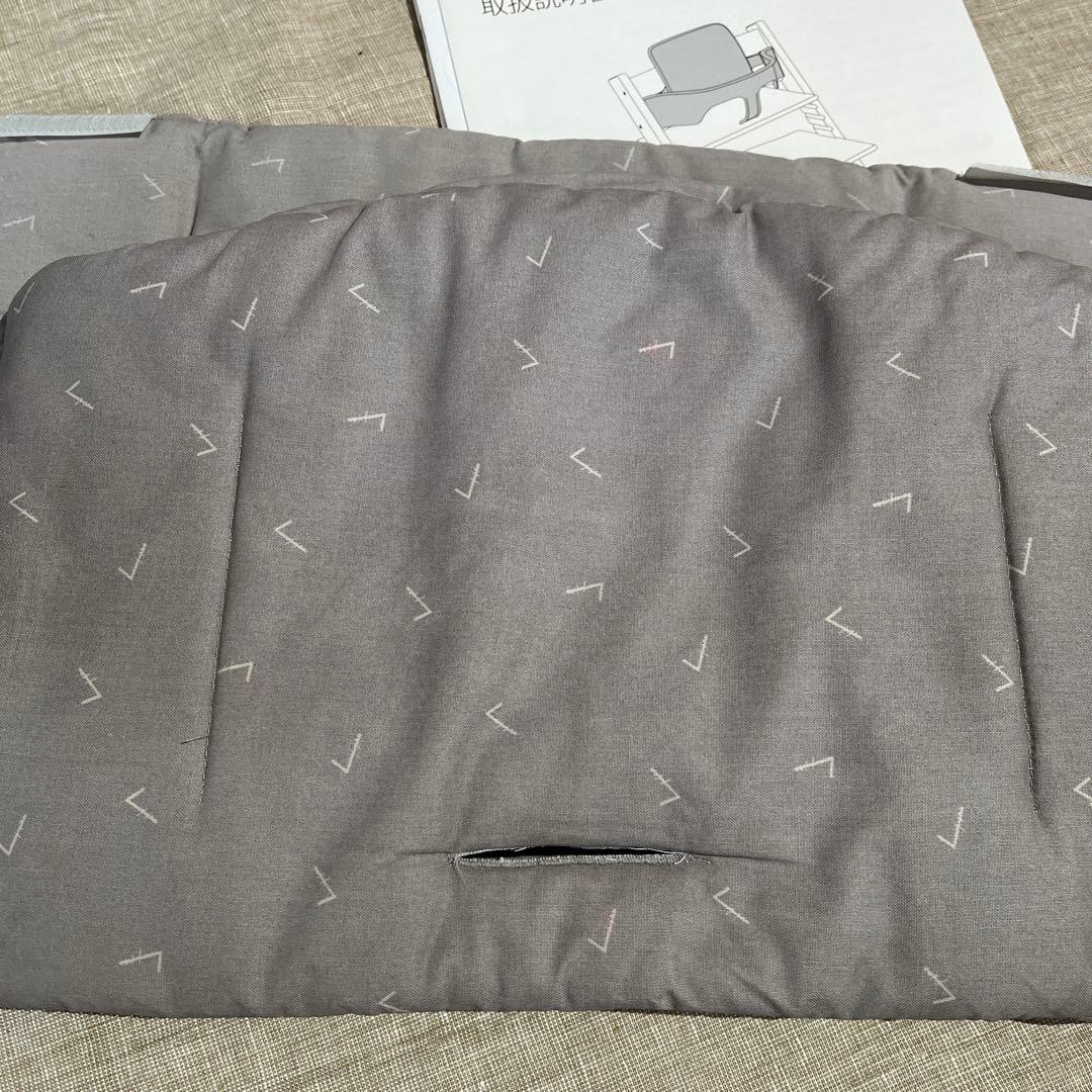 ストッケ　トリップ トラップ　ブルー　　+ベビーセット　+おまけクッション