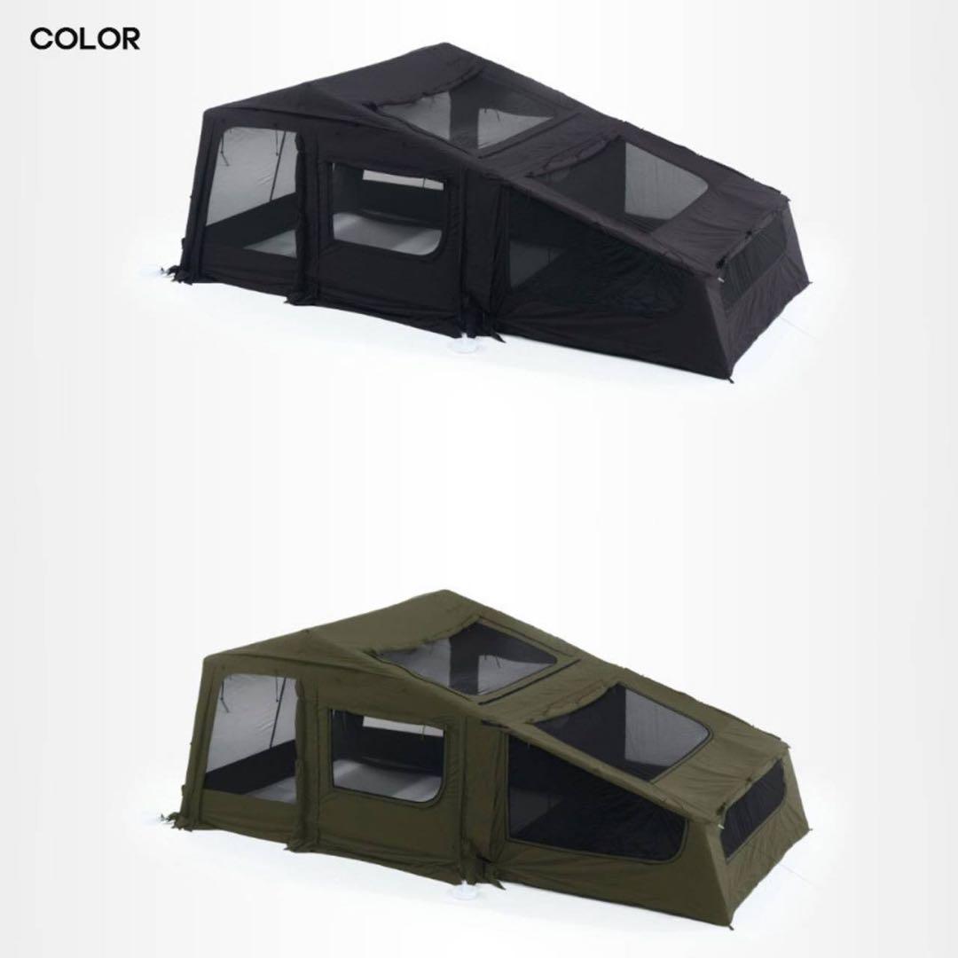 CAMVIL 4人用　エアーテント　新品未使用　定価２０万