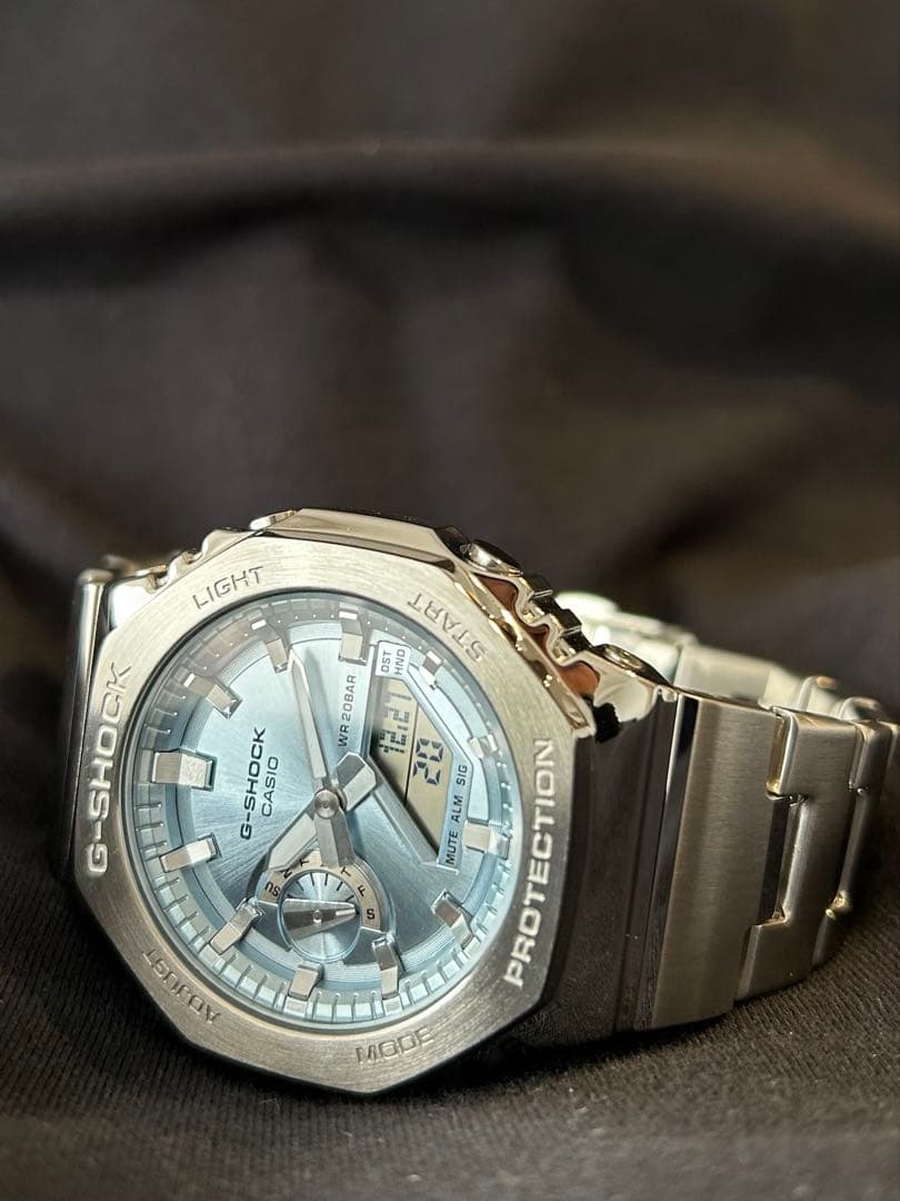 【新品未使用】G-SHOCK GM-2100D-2AJF フルメタル