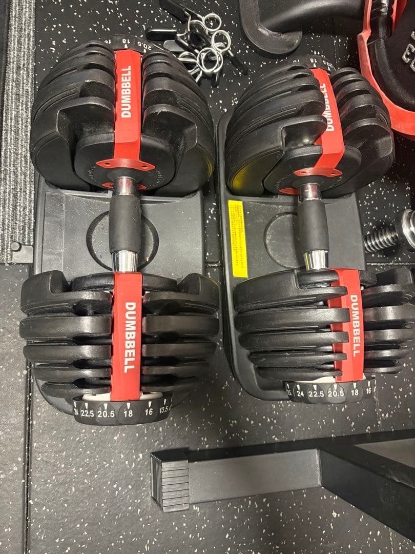 引取限定、プレート、スタンド、ベンチ、可変ダンベル、各シャフト、ストレージセット