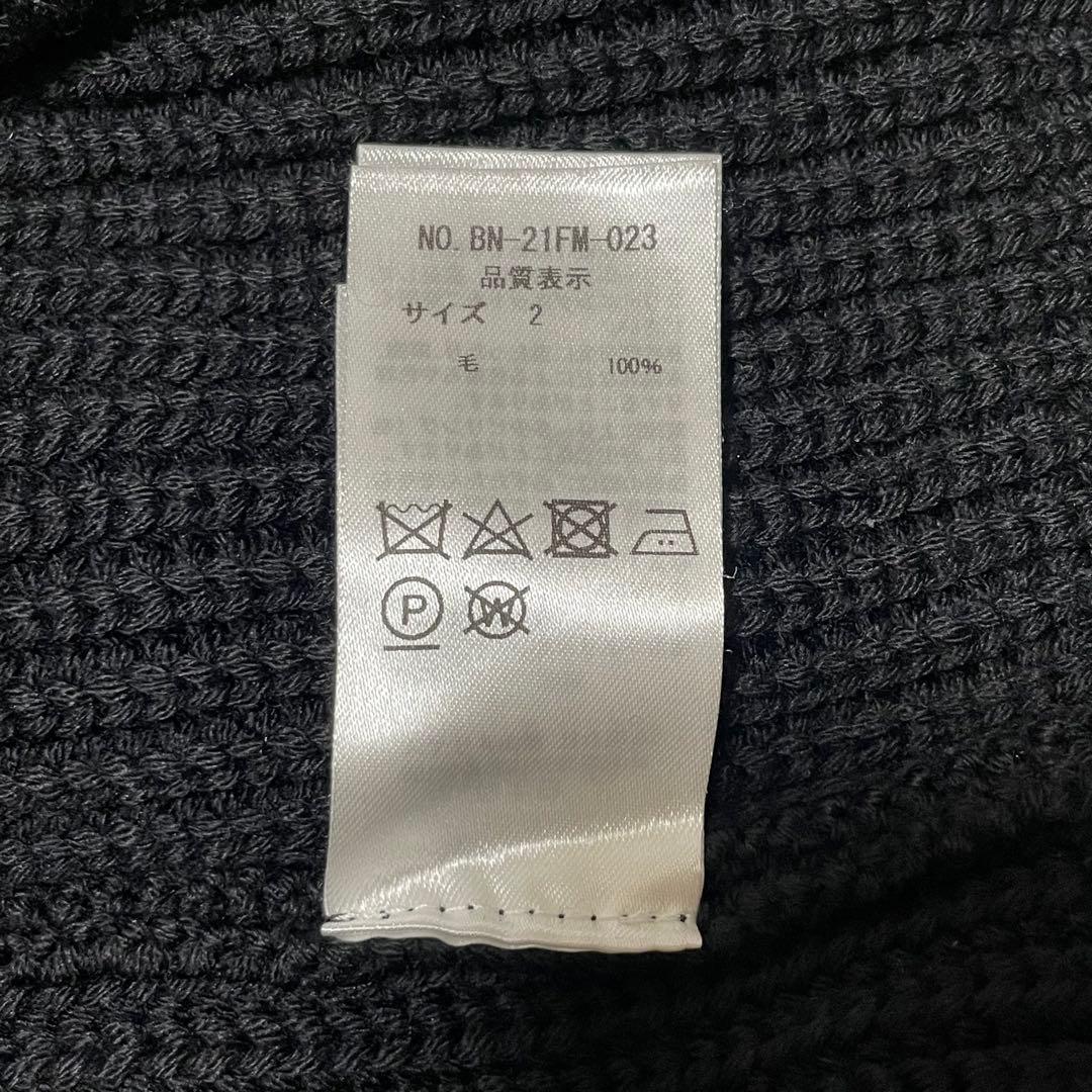 ⭐️美品⭐️バトナー シグネチャー ウール ニット ブラック サイズ2 Mサイズ