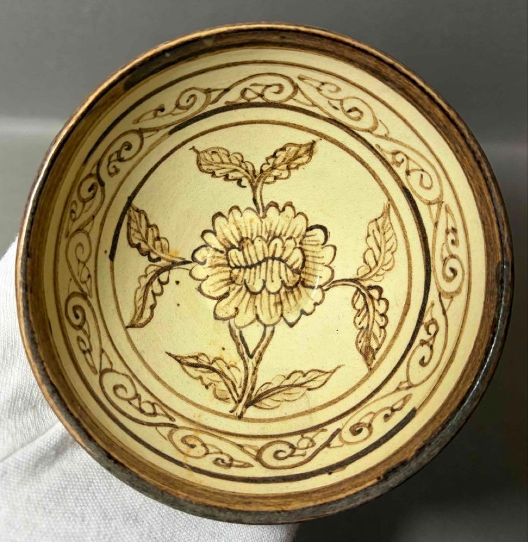 中国 花絵碗　f2250925