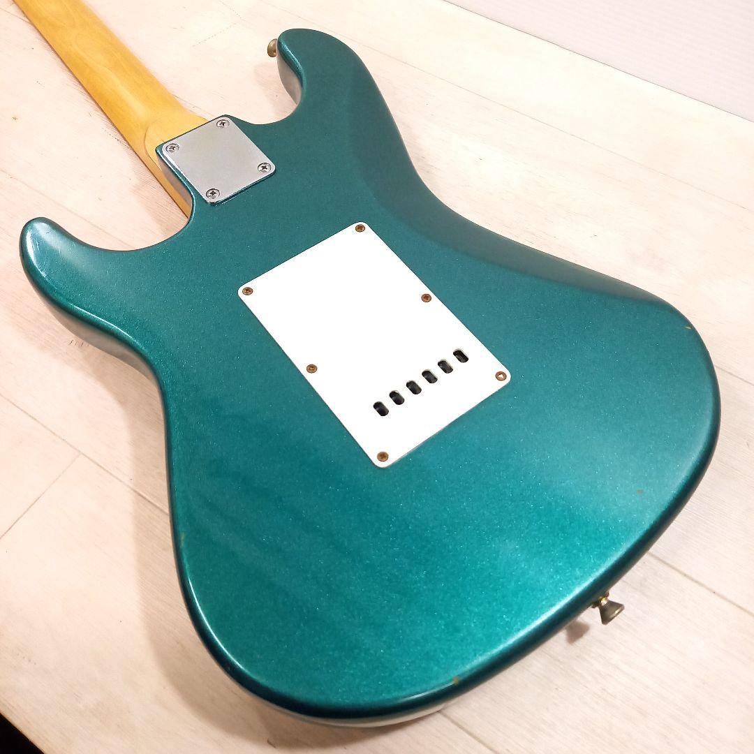 現状渡し Faster 24フレット仕様 ストラトキャスター エメラルドグリーン