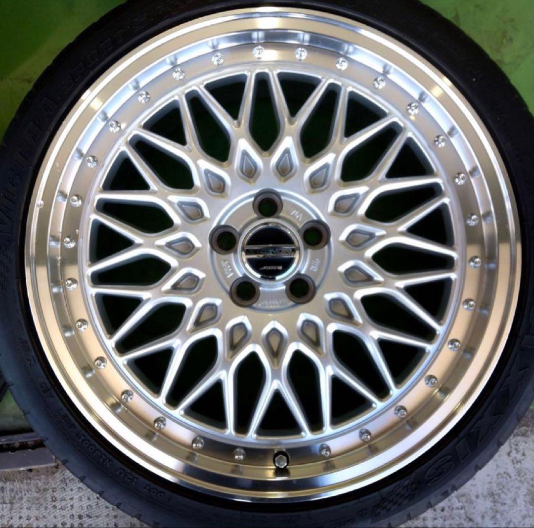 50プリウスホイール 18インチ シュタイナー PCD100 5穴