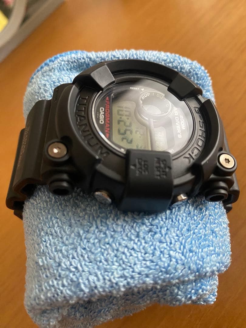 一馬　G-SHOCK フロッグマン DW-8200 メンインブラック
