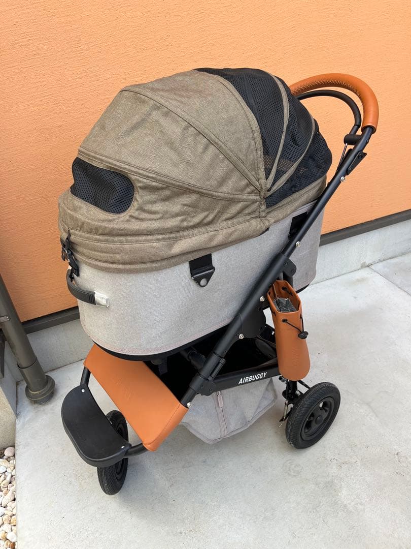 ✴︎週末限定値引き【直接受取希望】AIRBUGGY ペットカート カカオ