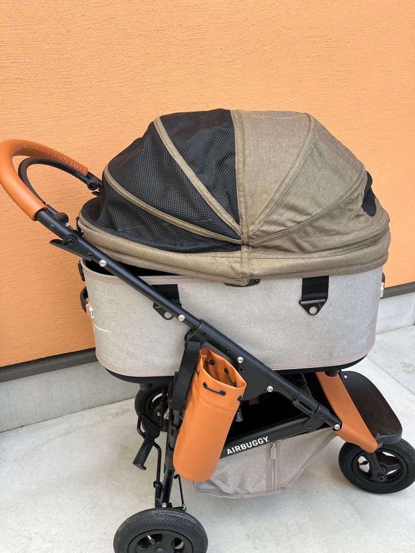 【直接受取希望】AIRBUGGY ペットカート カカオ
