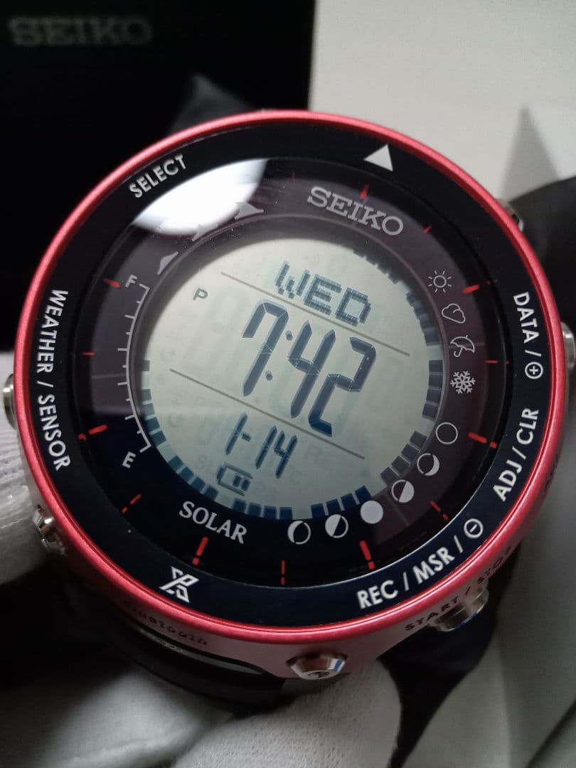【⭕️未使用品】SEIKO　プロスペックス　ランドトレーサー　ソーラー搭載