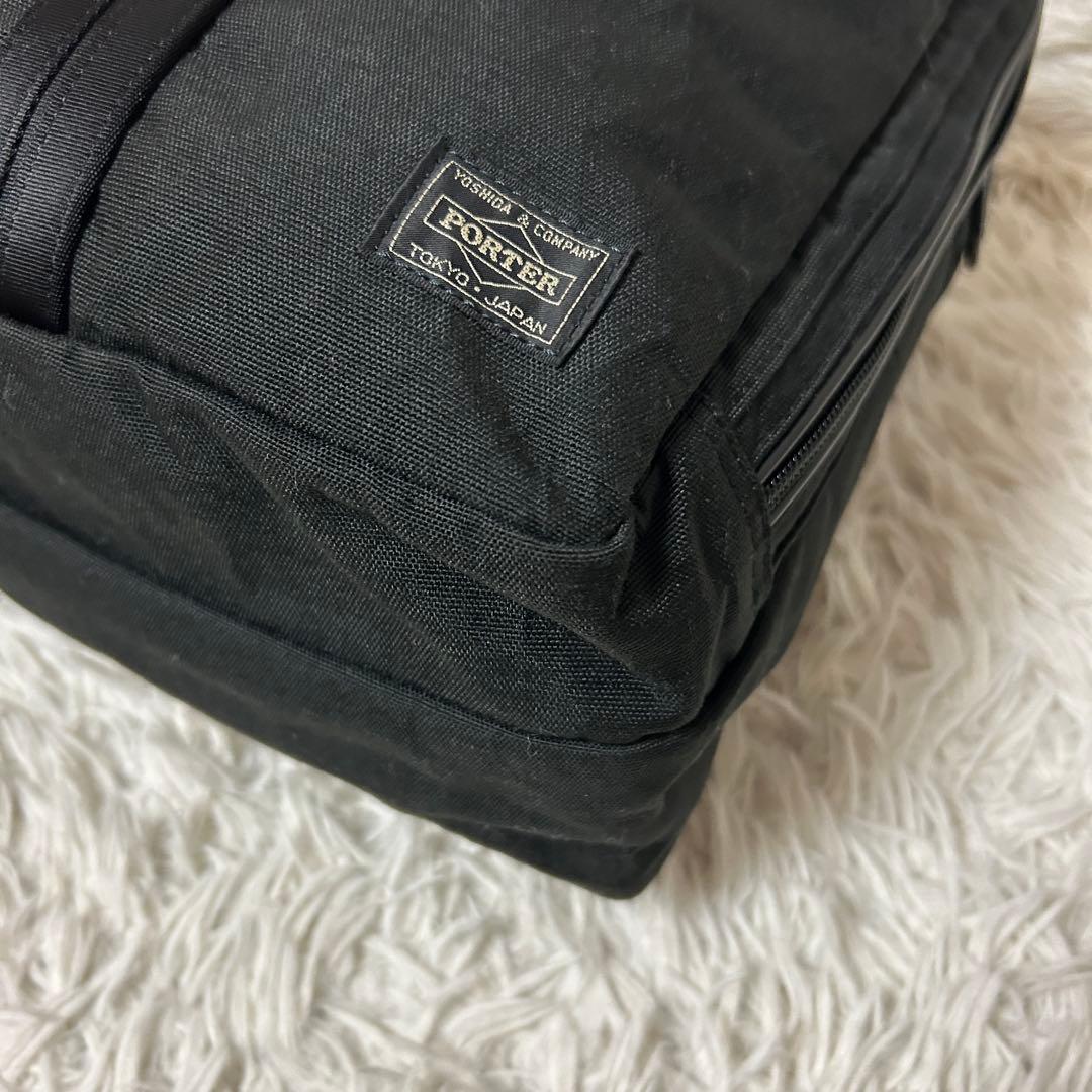 極美品✨ポーター ハイブリッド 3way ブリーフケース ブラック