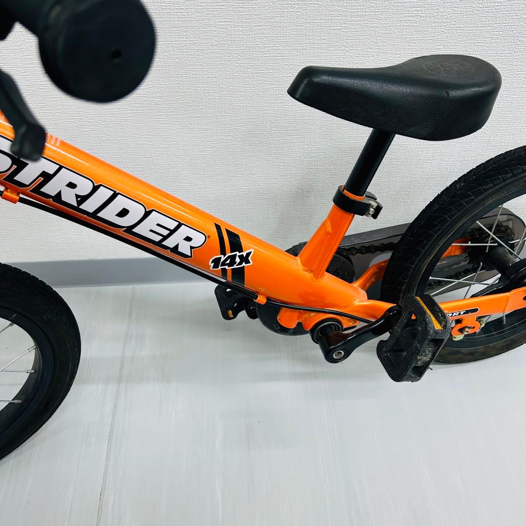 (美品) STRIDER 14x ストライダー（オレンジ）