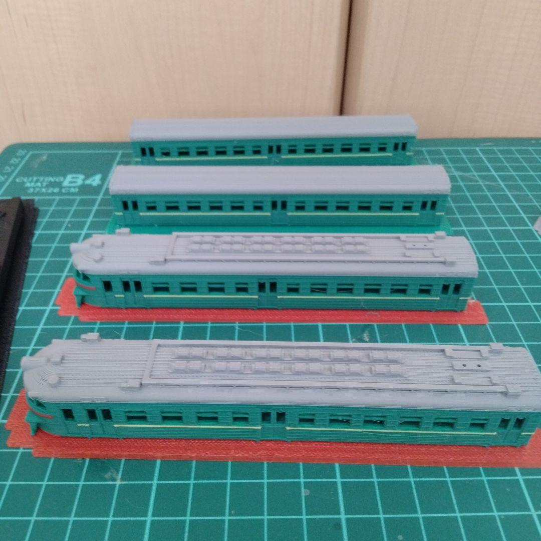 ソ連・ロシア　ER10近郊電車　鉄道模型（Nゲージ）キット　4両セット