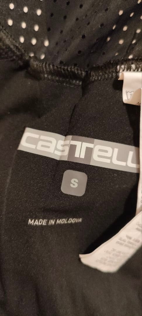 未着用 カステリ プレミオブラック ビブショーツ Sサイズ メンズ