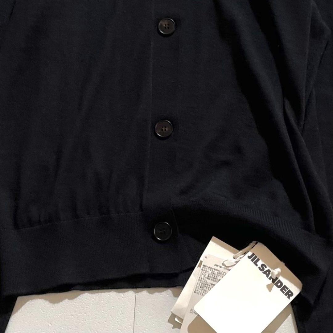 新品　24年　定価22.5万円　ジルサンダー　カーディガン　カシミヤ　シルク