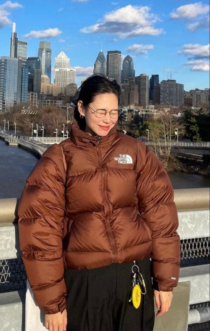 ノースフェイス　1996 ヌプシ　M　ダークオーク　 ブラウン 茶