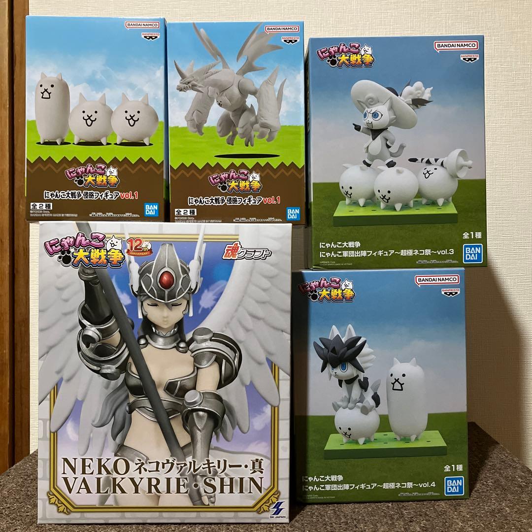 にゃんこ大戦争　まとめ売り　5体