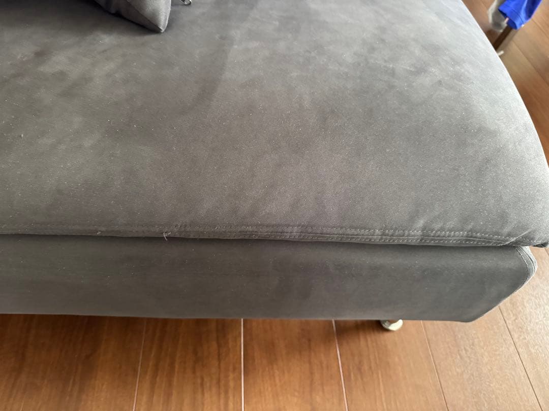 IKEA SÖDERHAMN ソーデルハムン グレーの1人掛けソファ 美品