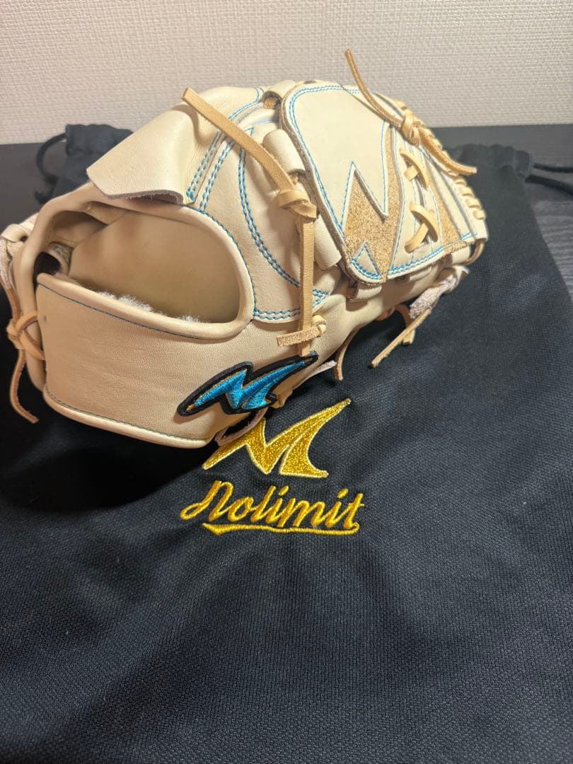 ノーリミット 硬式用 投手用グローブ キャメル