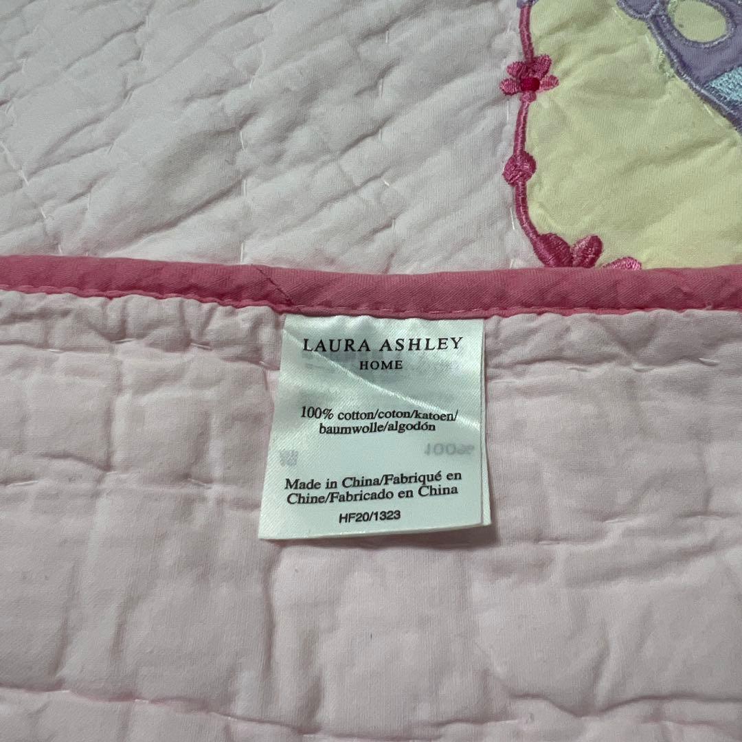 さらに値下げ！ローラアシュレイ　敷きマット　刺繍