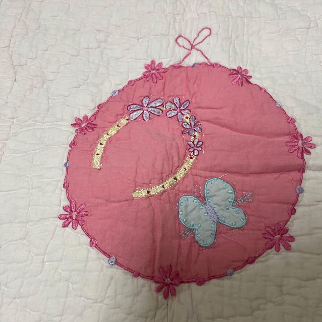 さらに値下げ！ローラアシュレイ　敷きマット　刺繍