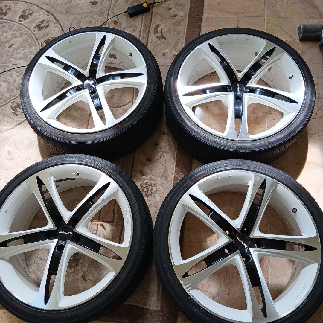 レクサスLS用、LUFTBAHN 20インチホイールセット、PCD120